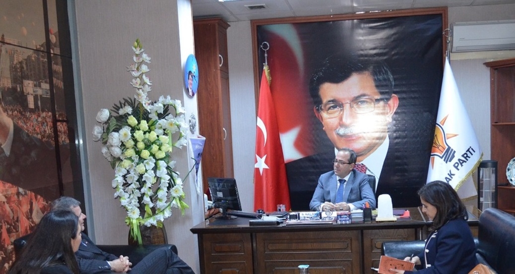 İngiltere Büyükelçisinden AK Parti Diyarbakır İl Başkanlığına ziyaret